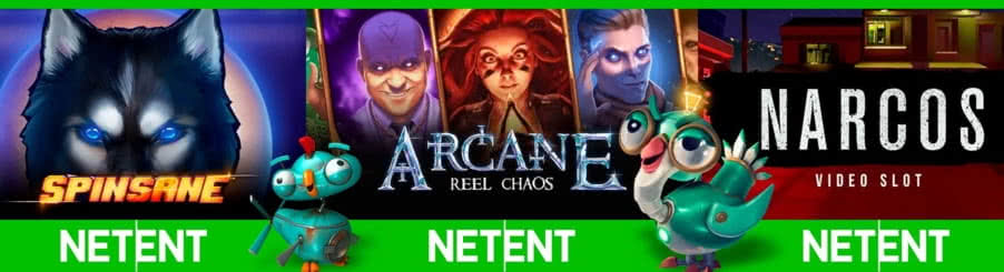 Nuevas slots NetEnt Mayo Junio 2019