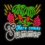 Here Comes Summer - Tragamonedas Gratis sin Descargar | Neon Slots