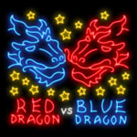 Red Dragon vs Blue Dragon - Juego de Tragamonedas Gratis