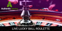 Ruleta Lucky Ball en Vivo de Authentic - NeonSlots