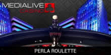 Ruleta Perla en Vivo - Perla Roulette de Medialive - NeonSlots