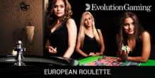 Ruleta Europea en Vivo de Evolution - NeonSlots