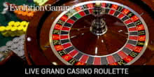 Ruleta en Vivo Grand Casino de Evolution - NeonSlots