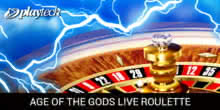 Age of the Gods Roulette - Ruleta con Jackpot en Vivo - NeonSlots